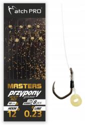 Match Pro MatchPro Masters Method előkék gumival M19 nr16 10cm Szakállas (908140)