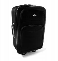 RGL Fekete vízálló utazóbőrönd "Standard" M-es méret (3501)