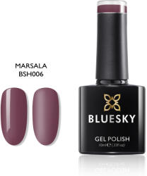 Bluesky BSH006 Marshala érett föld szín géllakk bordó árnyalattal