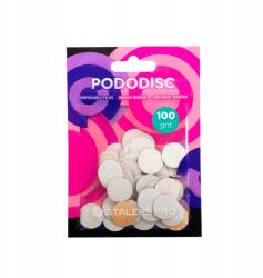 Staleks PodoDisc Pro Expert fehér cserélhető csiszolófej S szemcsézettség 100 50db (4820241065639)