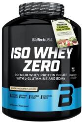 BioTechUSA Iso Whey Zero , cu aromă de ciocolată albă - 1816 g