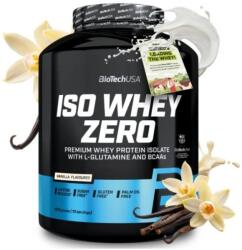 BioTechUSA Iso Whey Zero , cu aromă de vanilie - 1816 g
