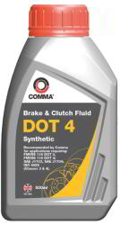 Comma Спирачна течност comma synthetic dot4 500 мл