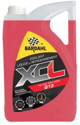 BARDAHL Антифриз Bardahl XCL G13 Червен 5 литра