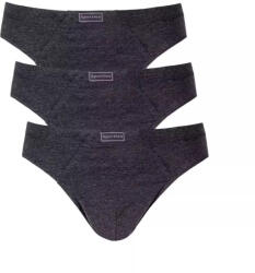 Minerva Slipuri pentru bărbați Grey Melange 3Pachet 90-23027-030 (90-23027-030)