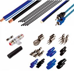  Autó-hifi kábel szett