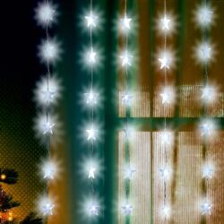  LED-es fényfüggöny csillag 15x1m 230V