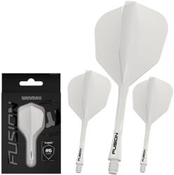 Winmau Darts toll és szár egyben Winmau Fusion toll és rövid szár, fehér