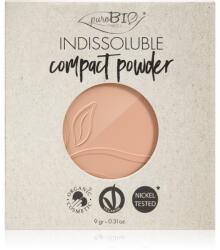 puroBIO Cosmetics Indissouble kompakt púder utántöltő árnyalat 04 9 g