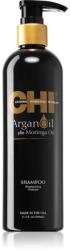 CHI Argan Oil Shampoo sampon hranitor pentru păr uscat și deteriorat 340 ml