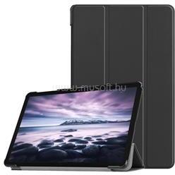 Gigapack Samsung Tab A 10.5 LTE (2018) GIGAPACK Tok álló, bőr hatású aktív FLIP, asztali tartó, FEKETE (GP-79719) (GP-79719)
