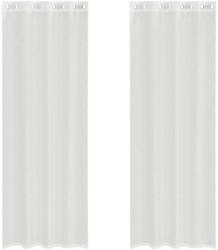 vidaXL 2 db fehér fátyolfüggönyök rojtokkal 0.25 kg 4102153 4102153 (4102153)
