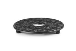 ibili Bili-Keleti teáskanna tartó, öntöttvas, 16x1, 5 cm, fekete (IB-621040)