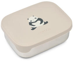 LIEWOOD Arthur uzsonnás doboz - Panda / Sandy / dark grey