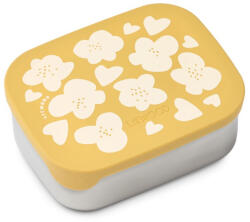 LIEWOOD Arthur uzsonnás doboz - Flower / Lemon yellow