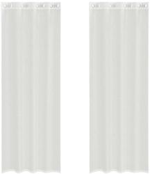 vidaXL 2 db fehér fátyolfüggönyök rojtokkal 0.25 kg 4102154 4102154 (4102154)