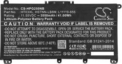 Cameron Sino Батерия за лаптоп HP 14-CE1008TX, 15-DA0128NIA, HSTNN-DB8R HT03XL LiPo 11, 55V 3550mAh CAMERON SINO (CS-HPG250NB) - pcbuild