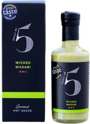 Chilli No5 Ínyenc chiliszósz WICKED WASABI 200 ml, Chilli No5 (CHIBOTWAS0013)