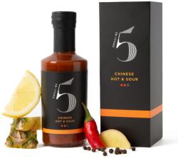 Chilli No5 Ínyenc chiliszósz CHINESE HOT & SOUR 200 ml, Chilli No5 (CHIBOTCHI0001)