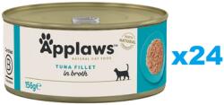 Applaws Cat Tonhalfilé húslevesben 24x156 g