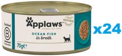 Applaws Cat Óceáni halak húslevesben 24x70 g