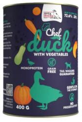Syta Micha Chef Monoprotein Kacsa z zöldségekkel 400 g nedves táplálék kutyák számára
