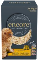 Encore Dog Chicken Selection in Jelly Multipak 5x100 g mix ízek csirkével zselében