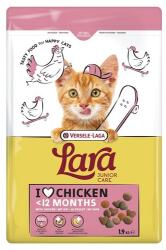Versele-Laga Lara Junior Chicken 1, 9 kg macskaeledel kölyök és fiatal macskák számára csirkével