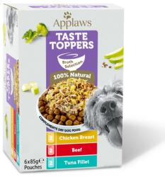 Applaws Dog Taste Toppers Broth Selection Multipak 6x85 g ízválaszték tasakokban