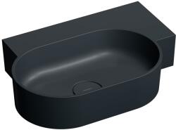 Omnires Ovo M+ mosdótál 55x38 cm ovális mosdótálak fekete OVO555UWPBLV (OVO555UWPBLV)