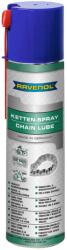 RAVENOL Chain Lube Spray (Motorkerékpár-Lánckenő spray) 0.4L
