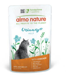 Almo Nature 6x70g Almo Nature Functional Urinary Help nedves macskatáp-csirke