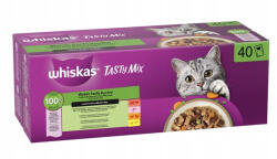  marka niezdefiniowana WHISKAS TASTY MIX nedves macskaeledel Séf választása szószban 40 x 85 g