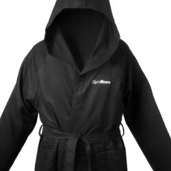 GymBeam Quick-Dry Bathrobe Black XXL