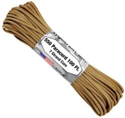 Atwood Rope Mfg ARM 550 PARACORD 100' Tan S10-TAN (S10-TAN)