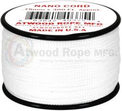 Atwood Rope Mfg ARM 36 NANOCORD 0, 75mm. 300' Fehér NS08-FEHÉR (NS08-WHITE)