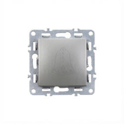 Leziter Nova csengő kapcsoló 101N szürke (LN101N-SZ) - leziter