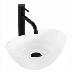 Rea Mosdókagyló Asztali Kis Fehér Ovális Mély Rea Kate Mini 36 cm (REA-U6803)