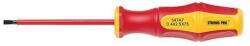 Strend Pro Csavarhúzó Strend Pro CX547A, VDE 0.6x3.5x100 mm, lapos, villanyszerelő