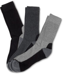 Tchibo - 3 pár túrazokni - uniszex - méret 35-38 - fekete