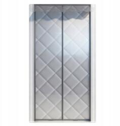  Hőszigetelő mágneses függöny ajtóra, 90x200 cm, szürke (MOCNA CIEPŁA OSŁONA TERMICZNA NA DRZWI 90x200)