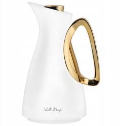 Vialli Design Termosz arany füllel és üvegbetéttel Alessia 1L