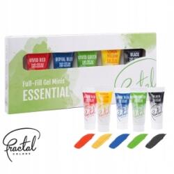 Fractal Colors Mini zselés festék készlet Fractal 5 x 12g ételfesték (5999092909993)