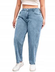 Shein XXL Farmer Nadrág Mom Fit dsh