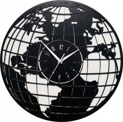 Kornik „Világtérkép falióra - HDF-ből készült, 400 mm x 400 mm (Z010)