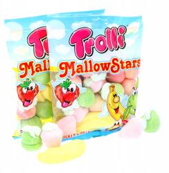 Trolli Mallow Stars Habszivacs, 150g, Gyümölcsös töltelékkel, MIX (4000512015215)