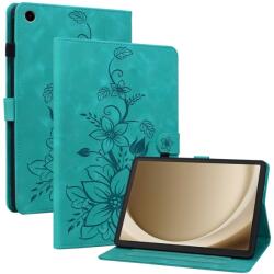  ART LILY Husă flip pentru Samsung Galaxy Tab A11+ verde