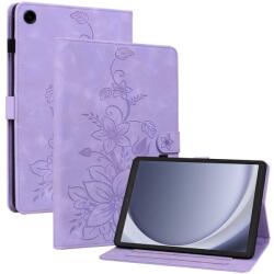  ART LILY Husă tip carte pentru Samsung Galaxy Tab A11 violet
