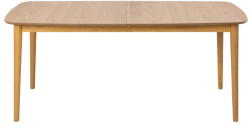 Actona Kinyitható étkezőasztal tölgyfa dekoros asztallappal 180x90 cm Montreux - Actona