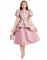 Shein 176 Jacquard Lány Ruha bah